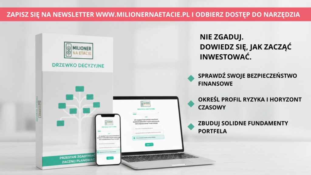 newsletter Milioner na Etacie, Drzewko Decyzyjne Milionera na Etacie